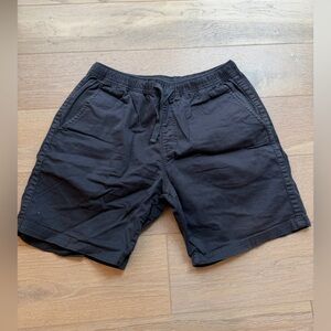 Katin Men’s Black Elastic Waist Shorts Size Medium Casual Lounge Surf Shorts